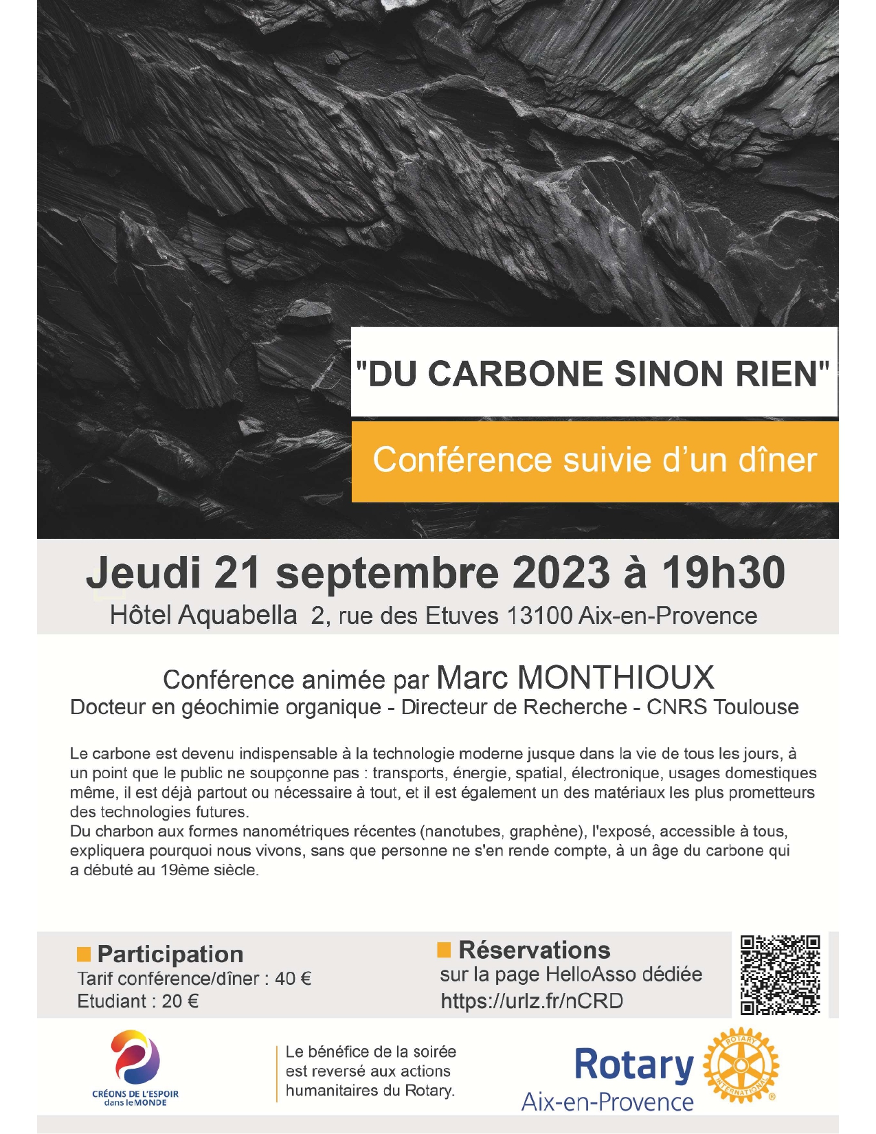 CONFERENCE sur LE CARBONE